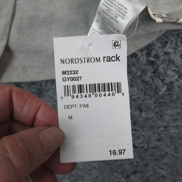 Madewell Shirt Womens Medium Gray Crewneck Short Sleeve Heather Tee T-Shirt NWT - Picture 8 of 10